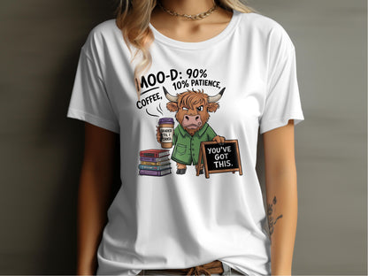 Funny Cow Teacher Mood Patience You've Got This T-Shirt - Celtic Ancestry Gifts