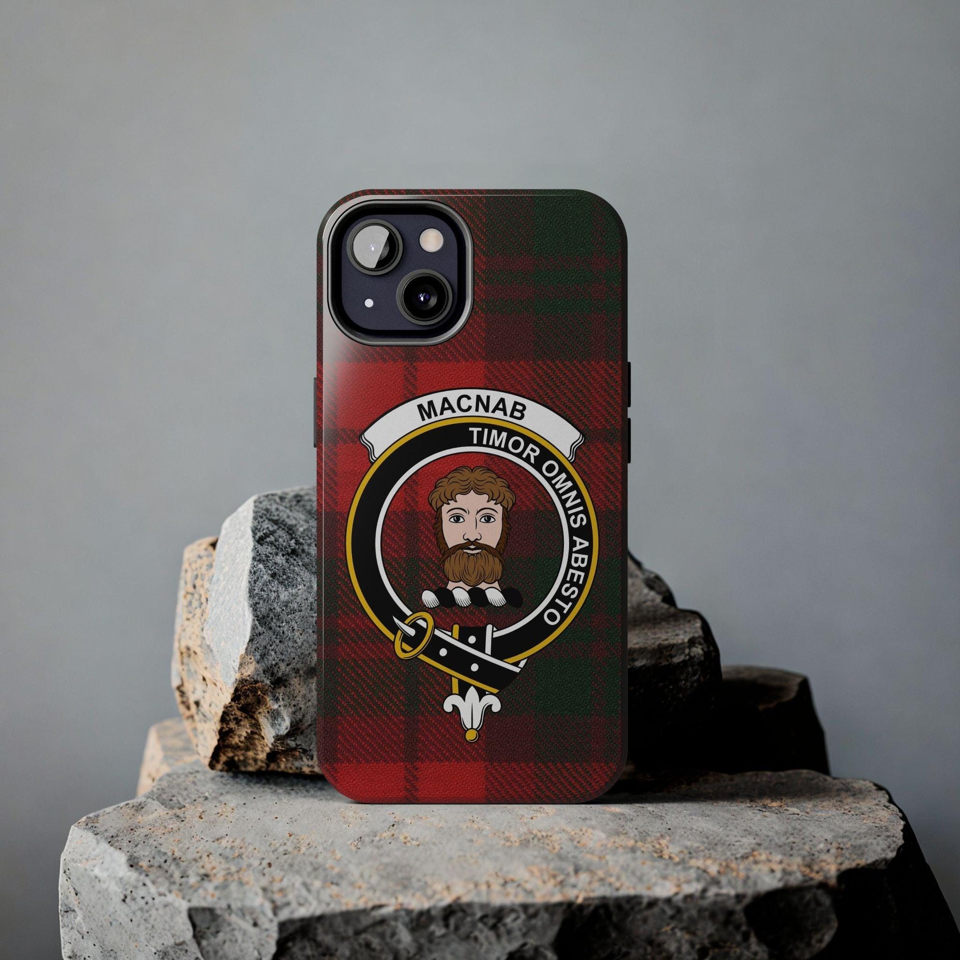 Macnab Clan Tartan Design Cell Phone Case - Celtic Ancestry Gifts