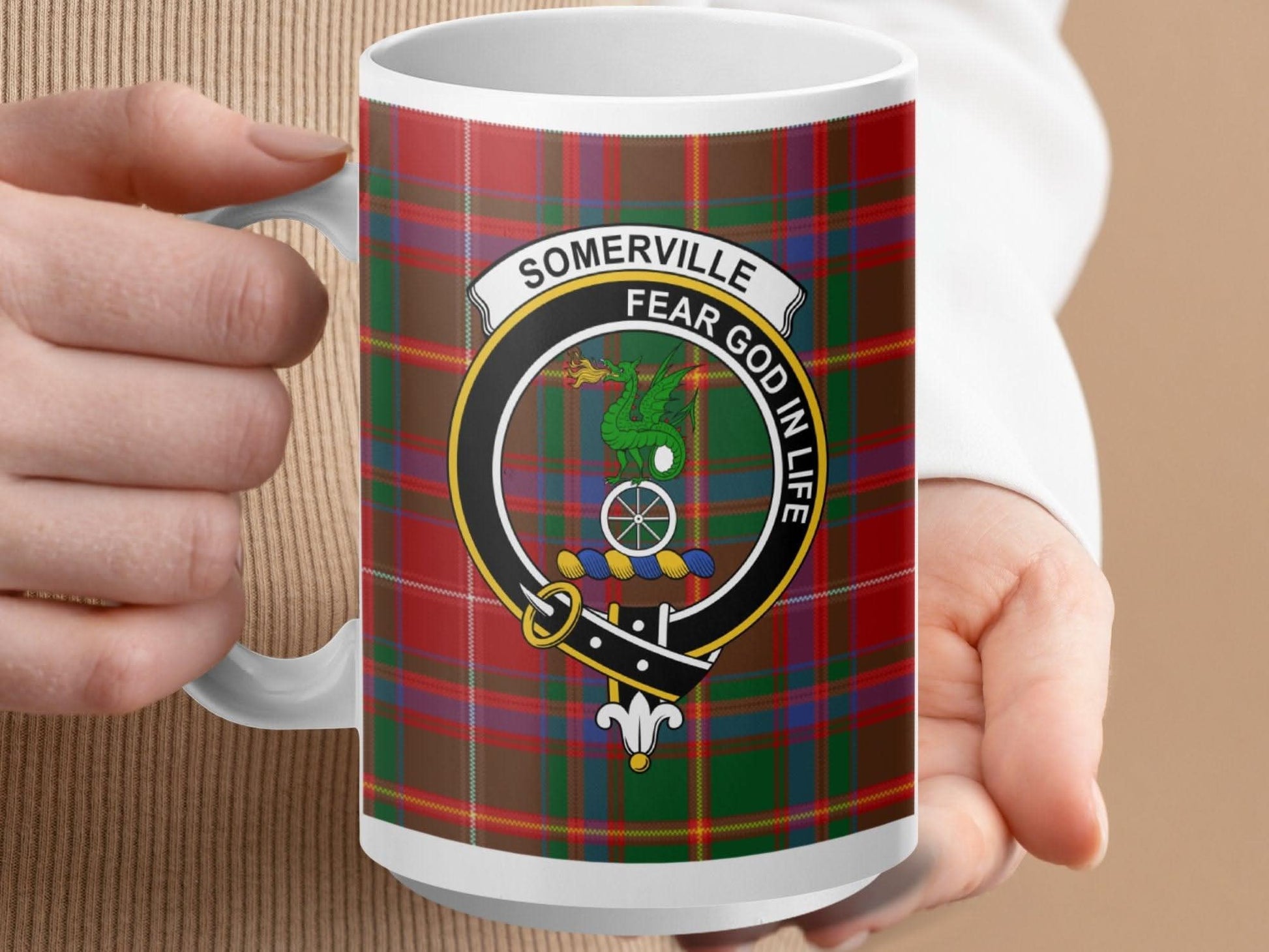 Somerville Fear God In Life Mug Gift Novelty Product