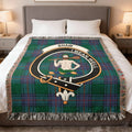 Shaw I Mean Well Crest Design Throw Blanket
