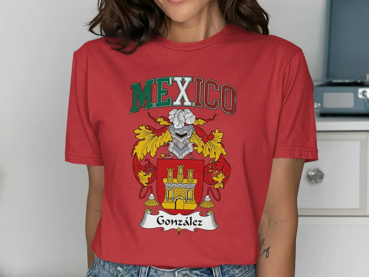 Red Mexico Gonzalez Graphic Tee product