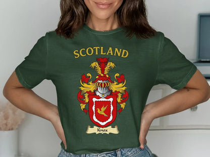 Scotland Knox Family Crest Graphic T-Shirt product type