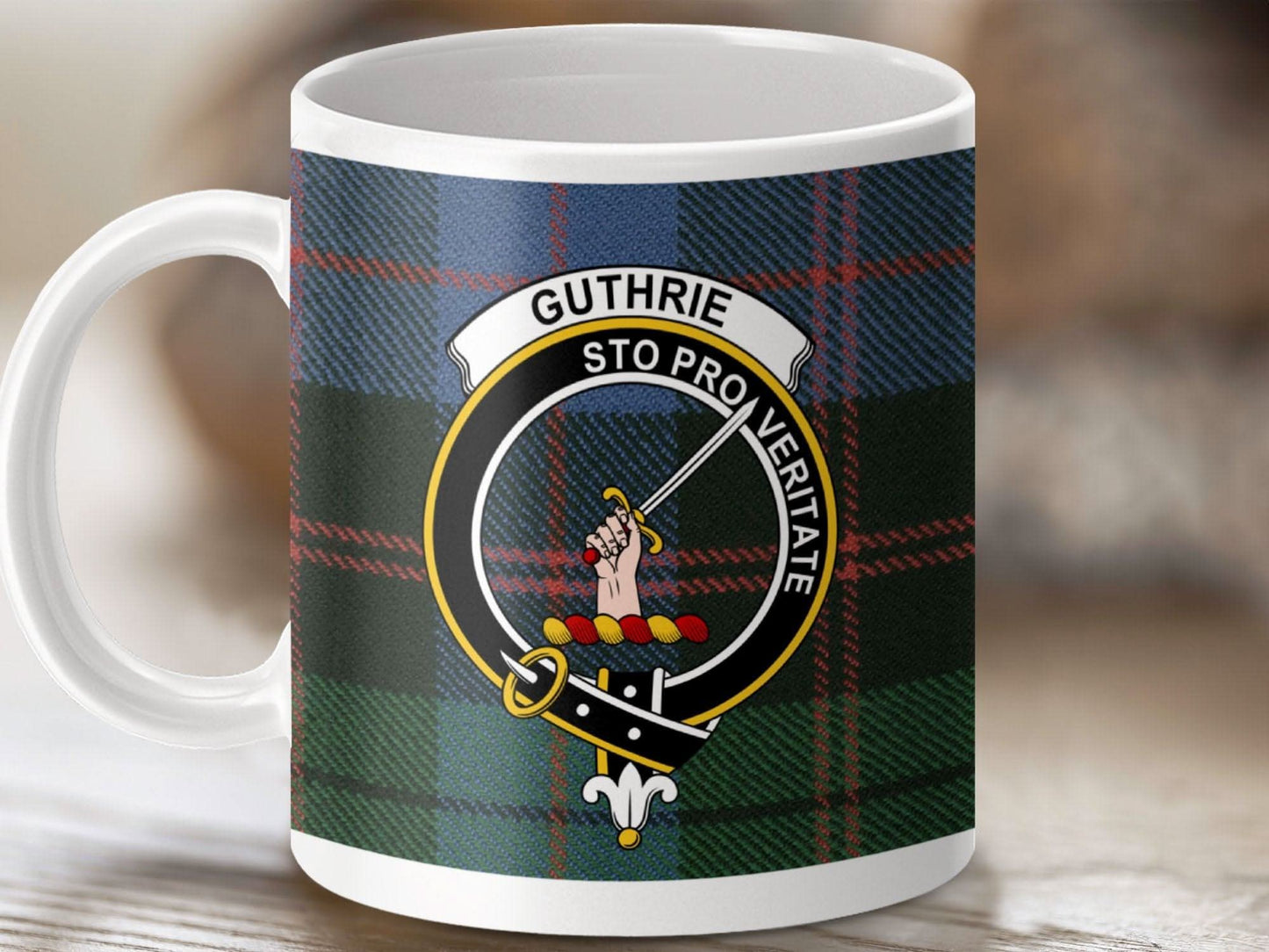 Italian knights emblem design checkered mug product type
