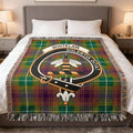 Whitelaw Solertia Ditat graphic tartan blanket