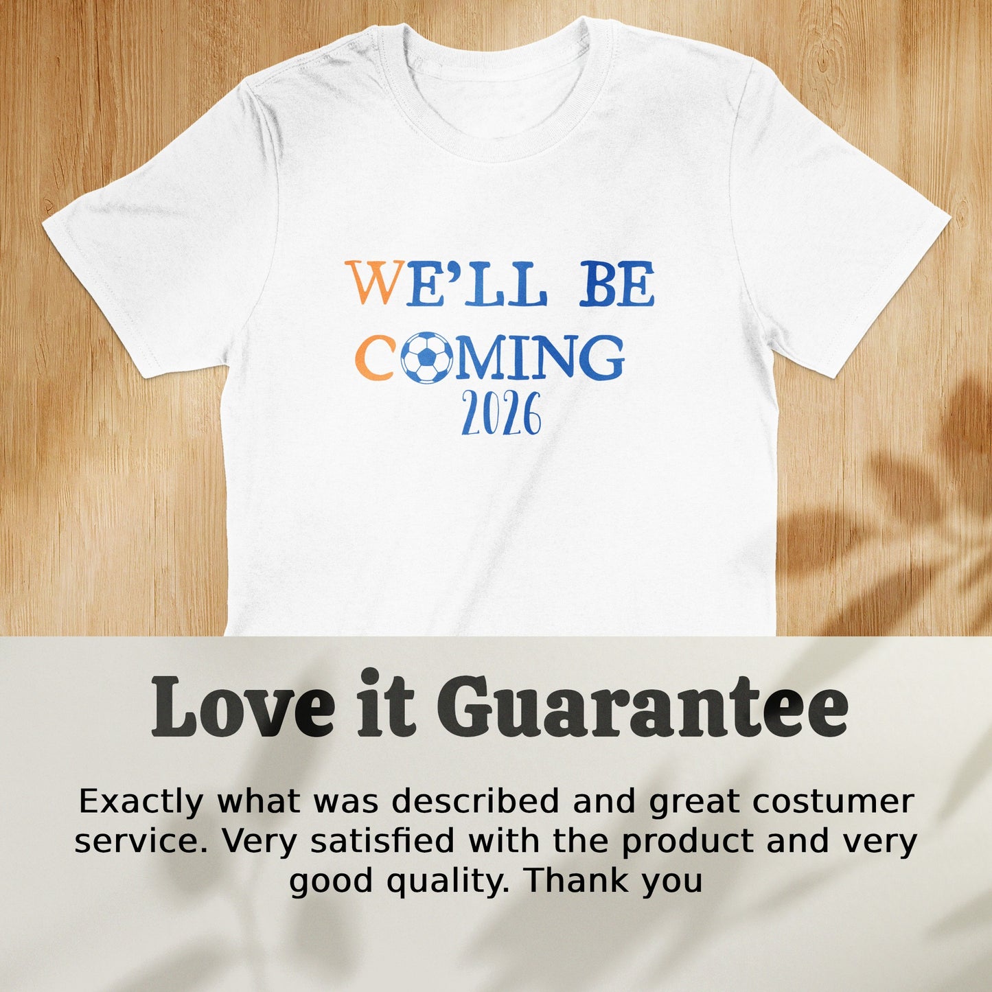 We'll Be Coming 2026 T-shirt