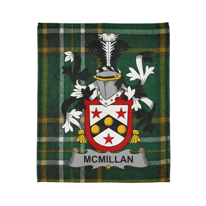 McMillan Family Crest Tartan Print Blanket product