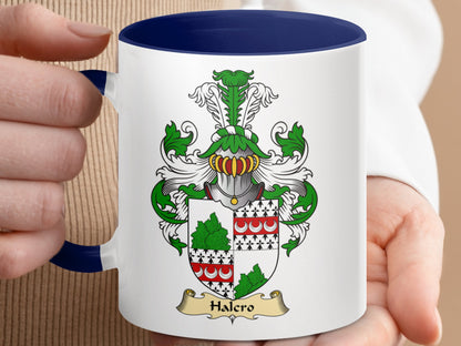 Clan Halcro Scottish Coat of Arms Accent Mug - Living Stone Gifts