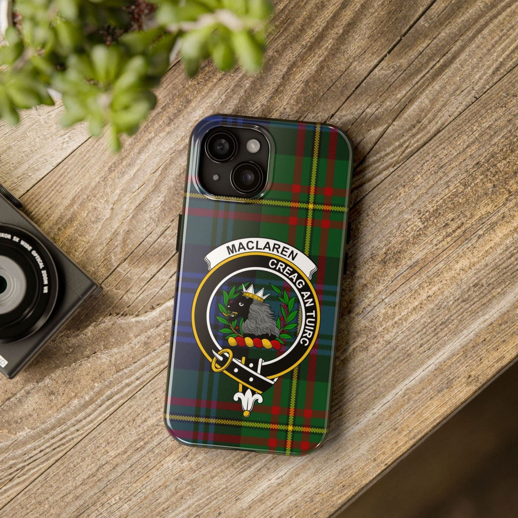 Maclaren Clan Scottish Tartan Cell Phone Case - Celtic Ancestry Gifts