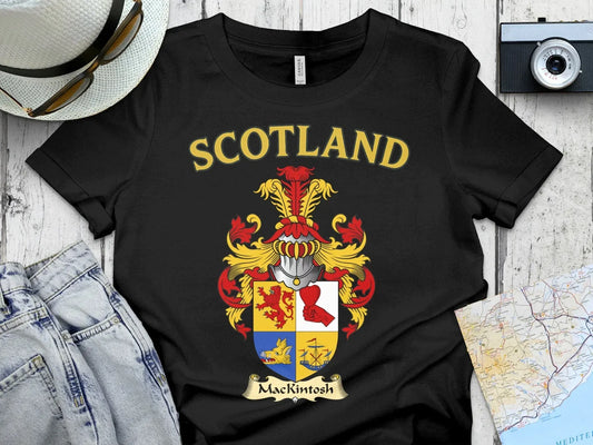 Scotland Crest with MacKintosh Emblem T-shirt product