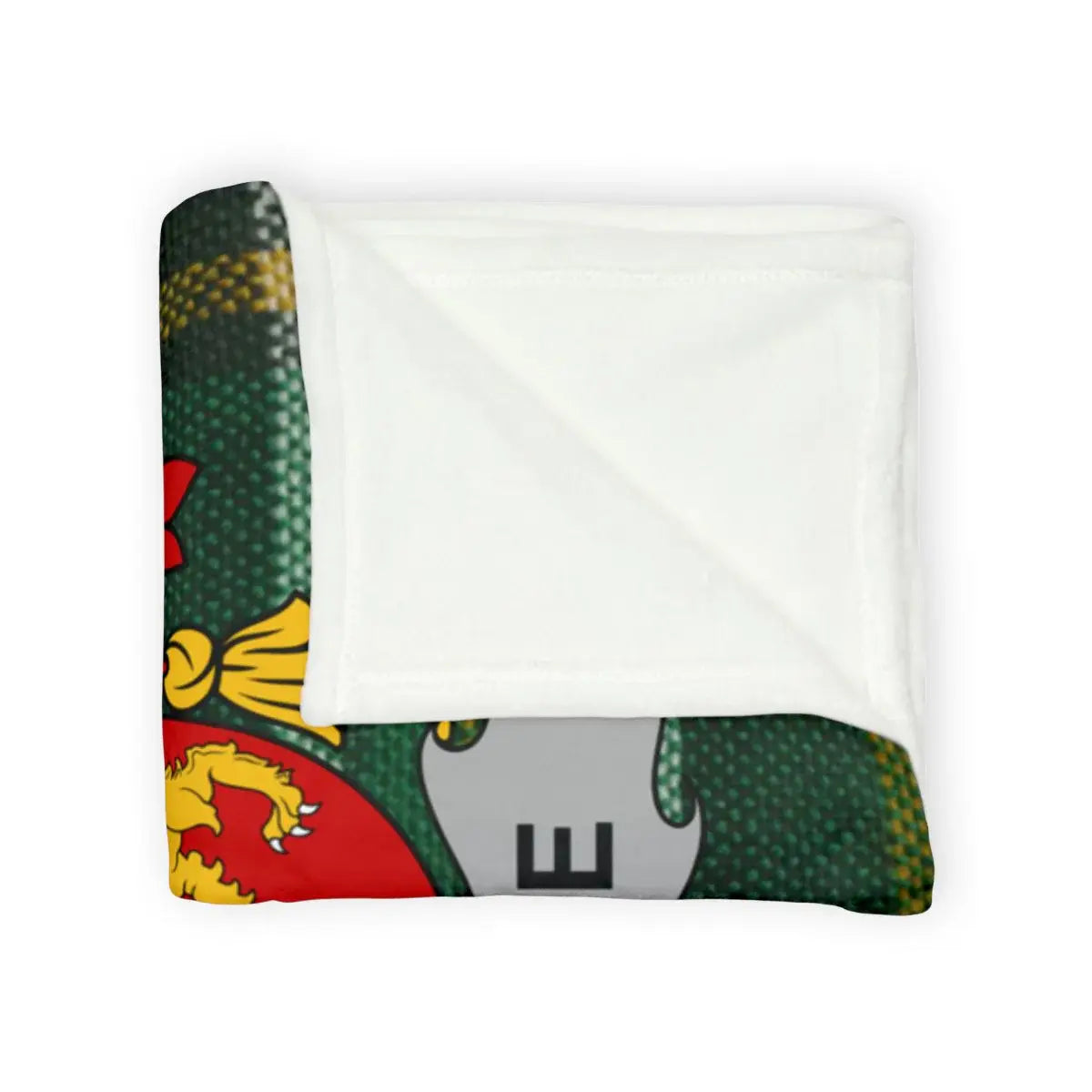 Cozy Warm Green Dragon Pattern Fleece Blanket product
