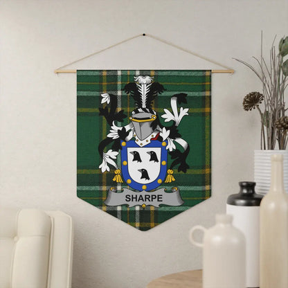 Sharpe Family Crest Tartan Wall Hanging Décor product