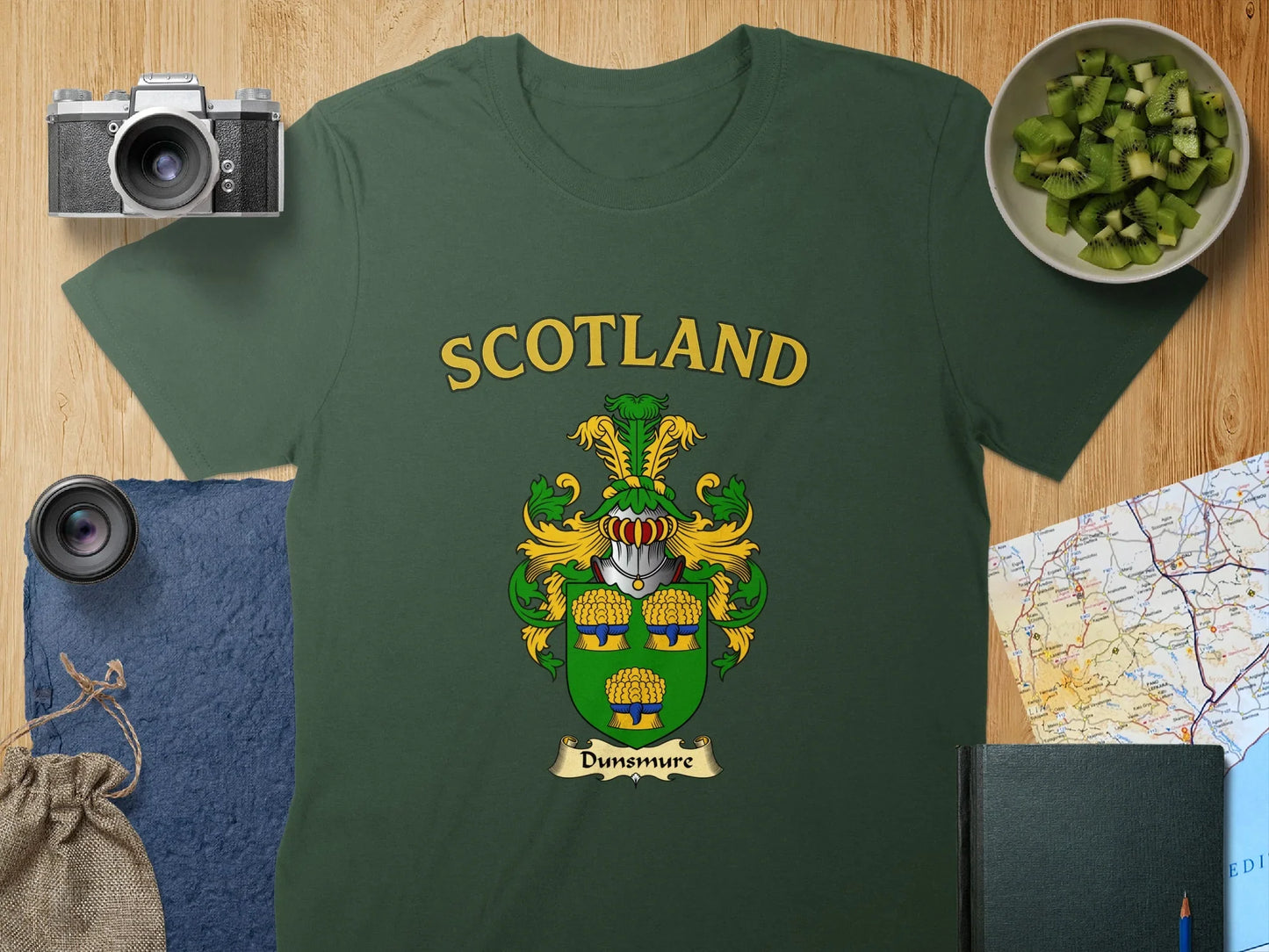 Scotland Graphic Tee Dunsmure Family Emblem Product