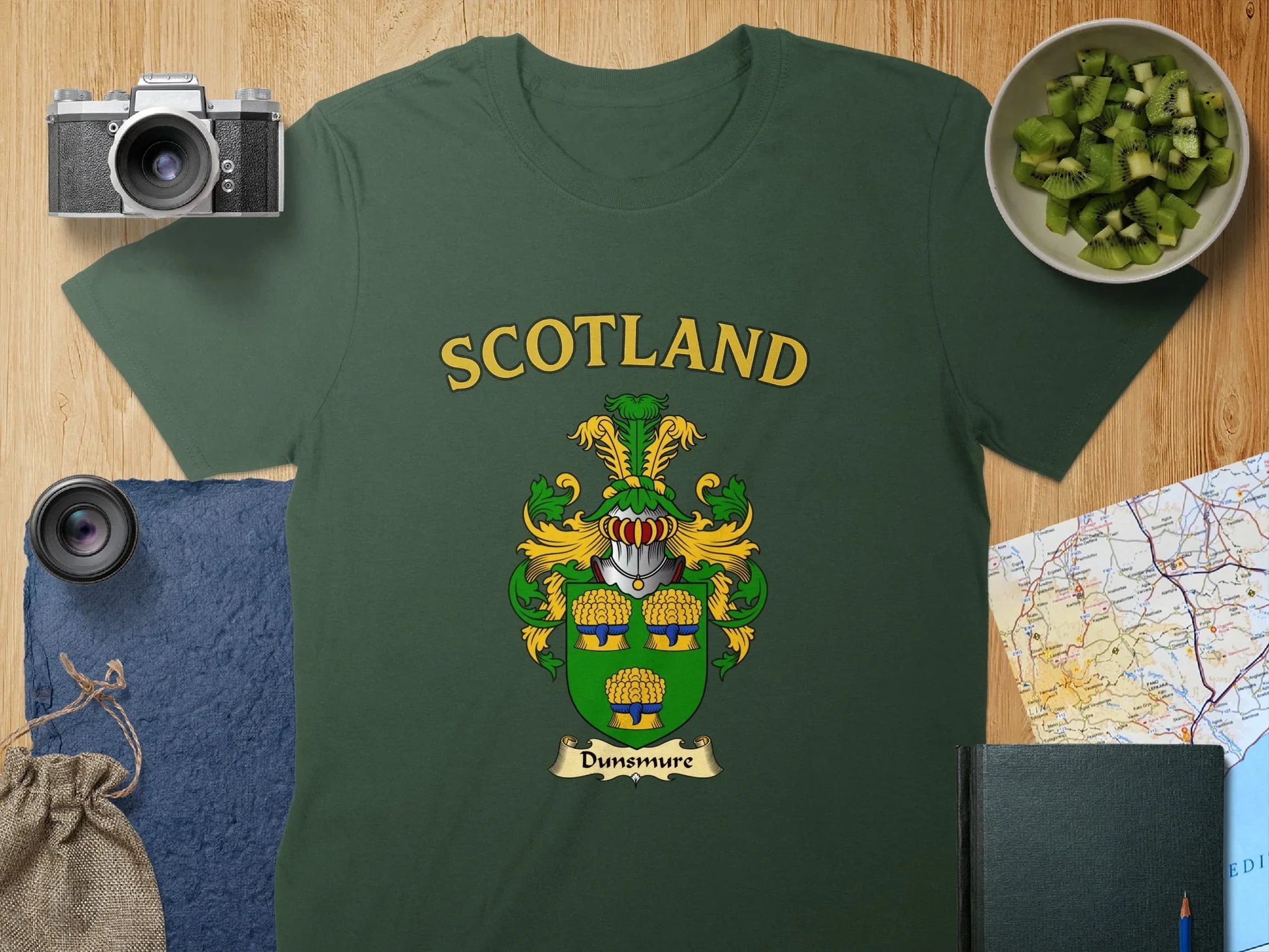 Scotland Graphic Tee Dunsmure Family Emblem Product