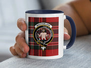 MacFarlane Clan Tartan Accent Mug – Scottish Heritage | 11 oz & 15 oz