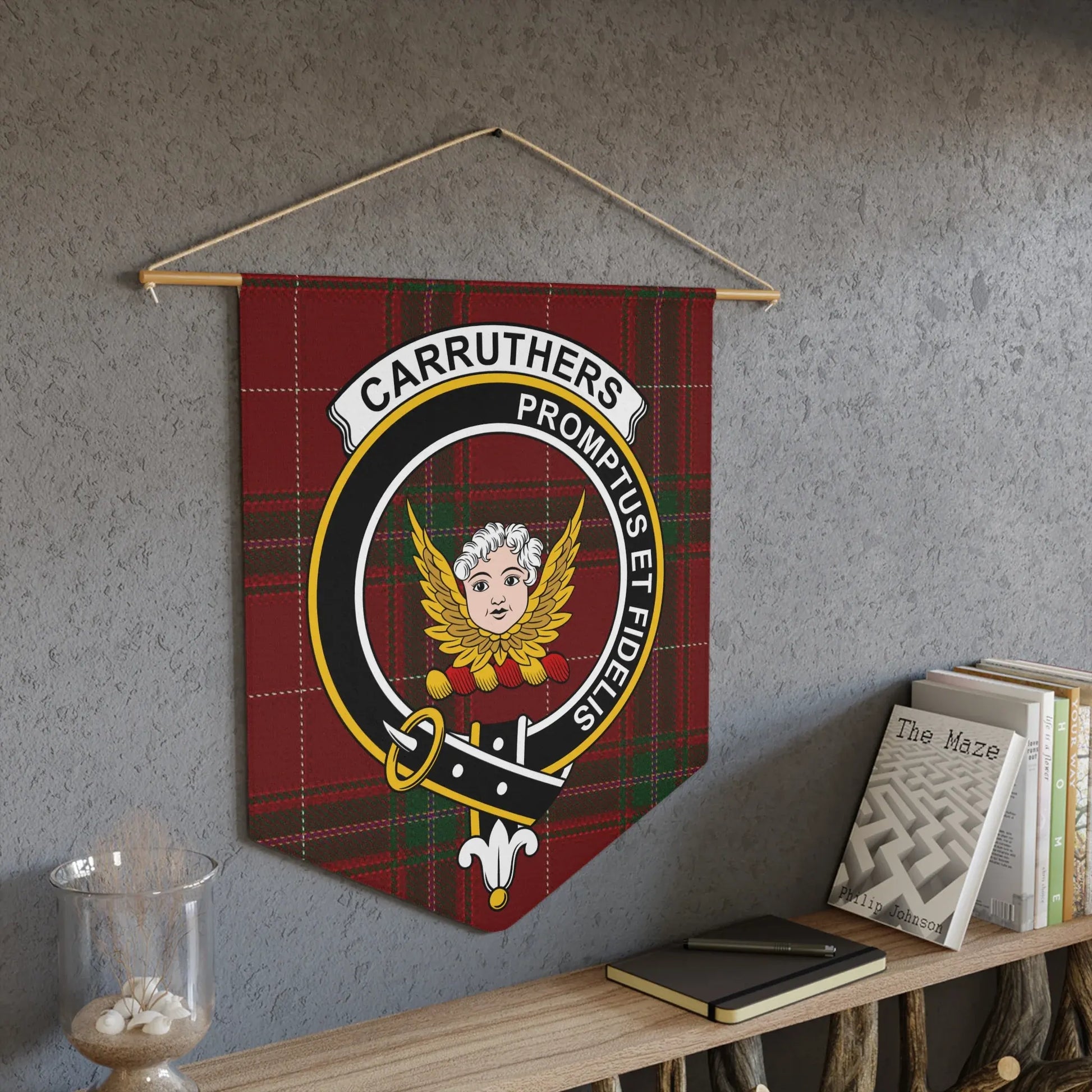 Carruthers Clan Crest Wall Hanging Decoration product type