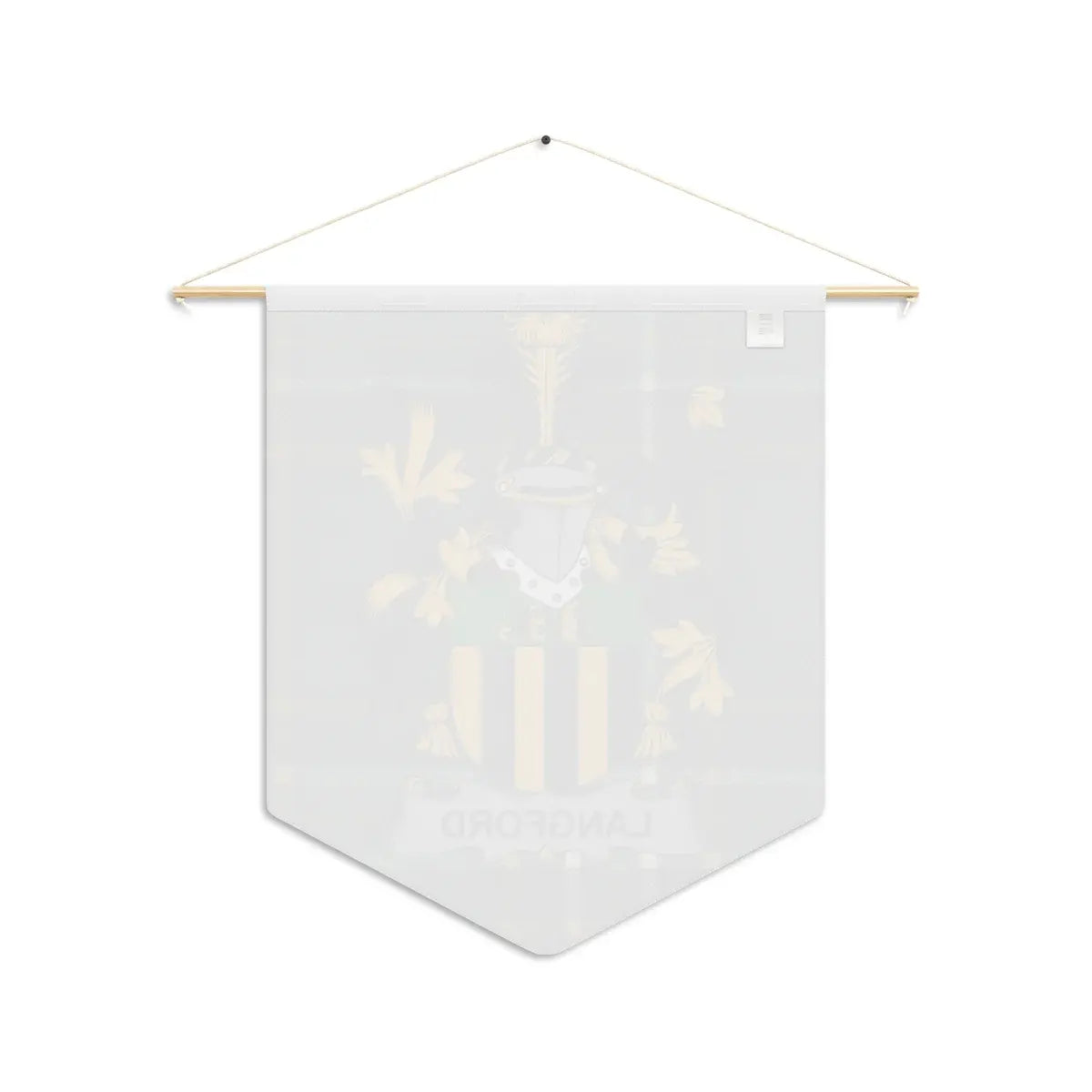 Elegant Customizable Family Crest Wall Banner product
