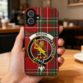 Broun Floreat Majestas Tartan Clan Crest Phone Case