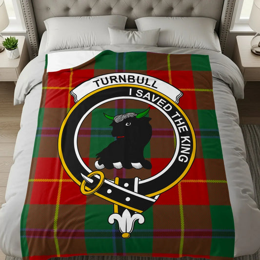 Turnbull I Saved The King Plaid Printed Blanket product