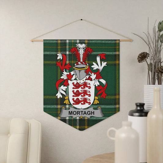 Family Crest Plaid Wall Hanging Tapestry product type