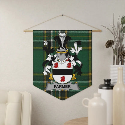 Personalized Family Crest Coat of Arms Wall Hanging product