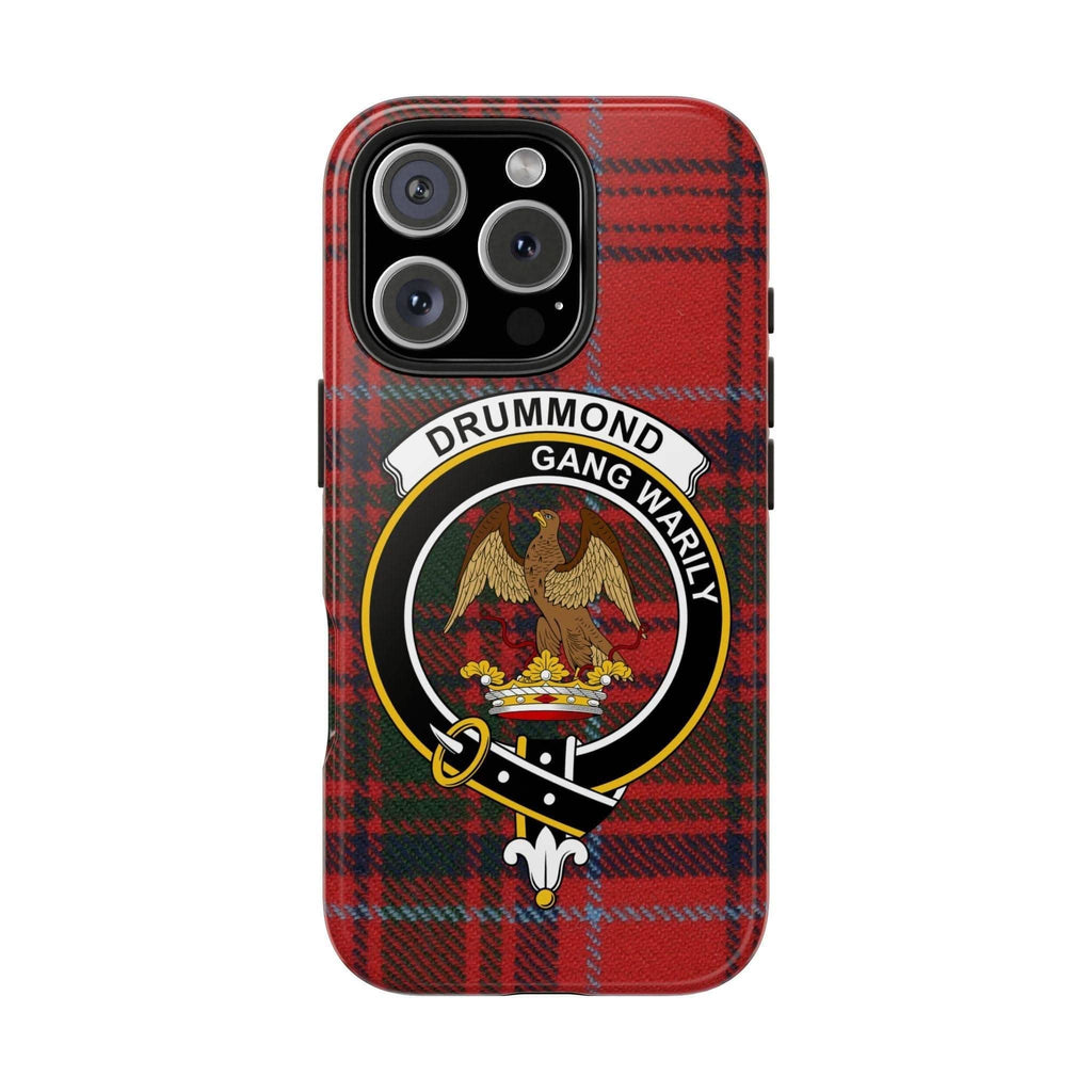 Drummond Clan Scottish Tartan Cell Phone Case - Celtic Ancestry Gifts