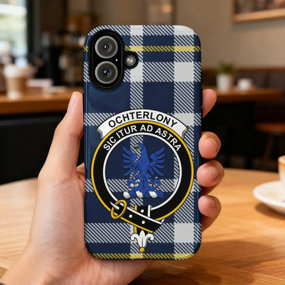 Ochterlony Sic Itur Ad Astra Phone Case Plaid Pattern