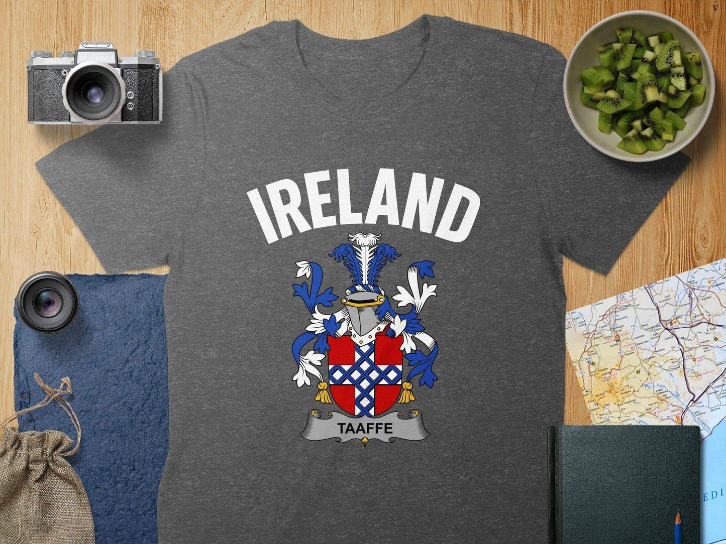 Ireland Taaffe Family Crest Graphic T-shirt product type