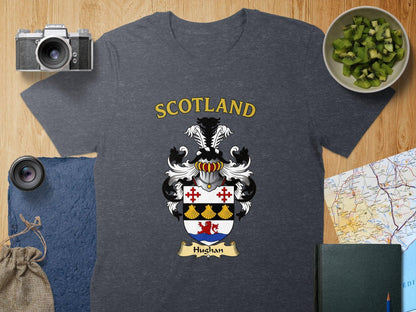 Scotland Family Crest Hughart Graphic Tee product