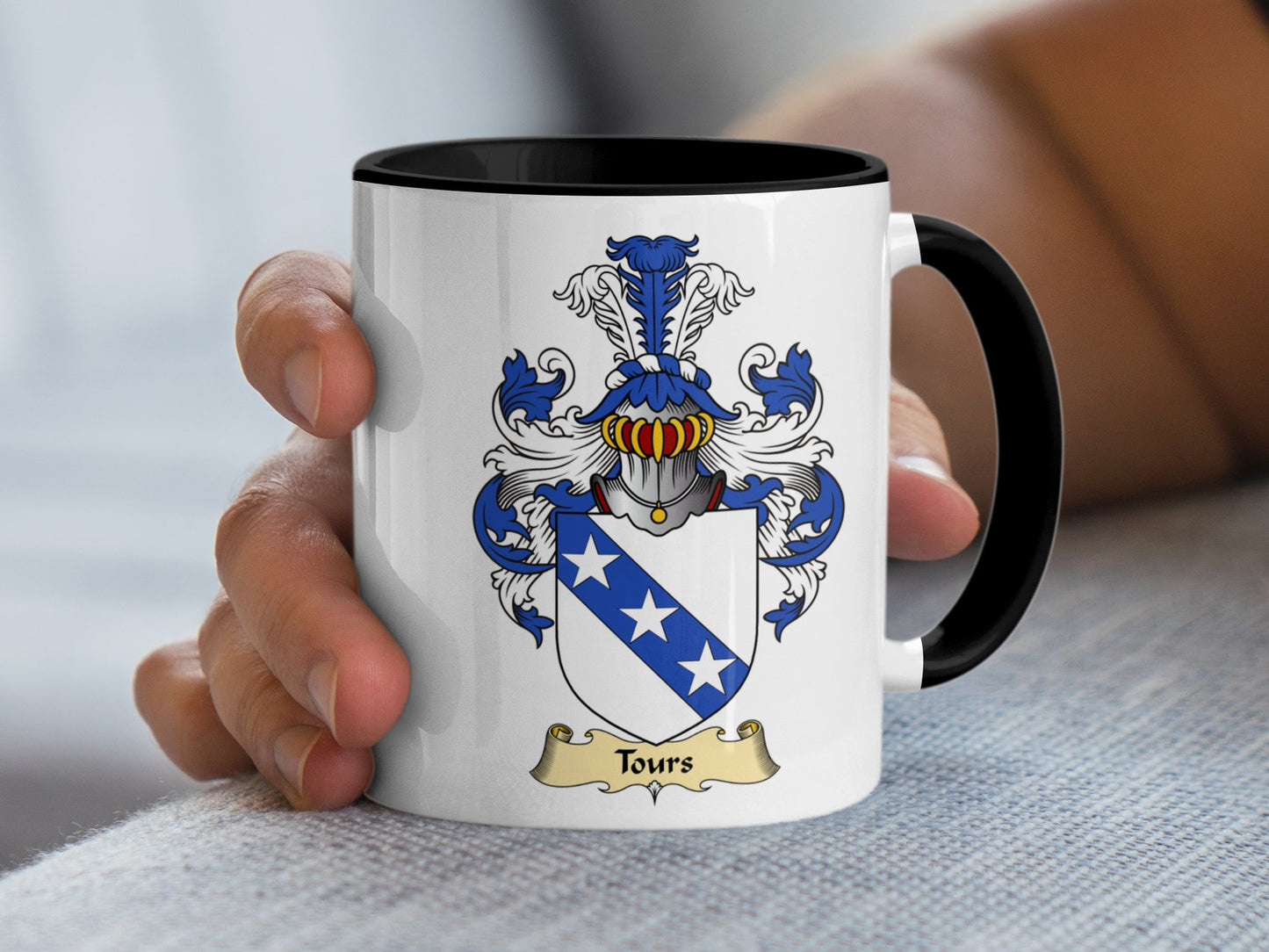 Clan Tours Scottish Coat of Arms Mug - Living Stone Gifts