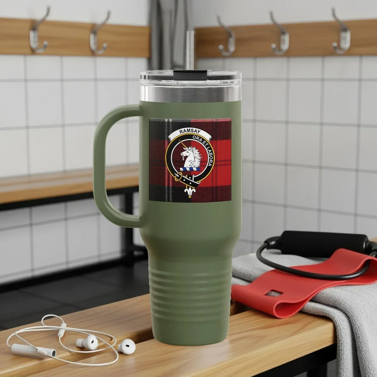 Ramsay Clan Emblem Personalized Tumbler product