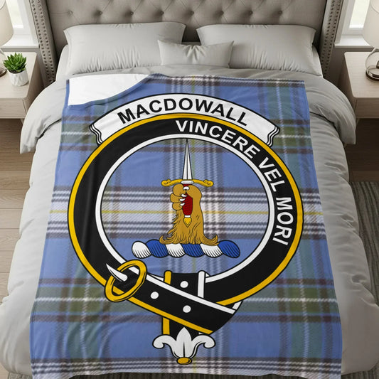 Macdowall Vincere Vel Mori Tartan Plaid Blanket product