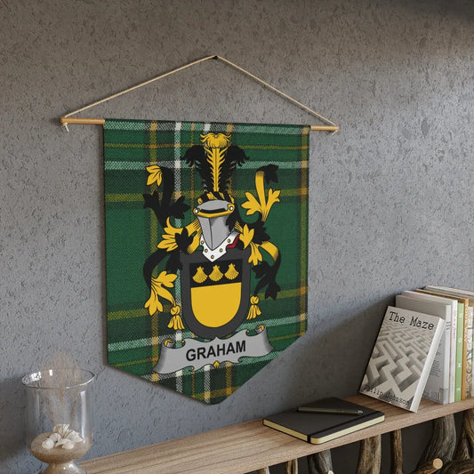 Graham Family Crest Wall Hanging Decor product