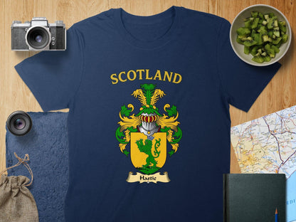 Scotland Hastic Crest Design T-Shirt product