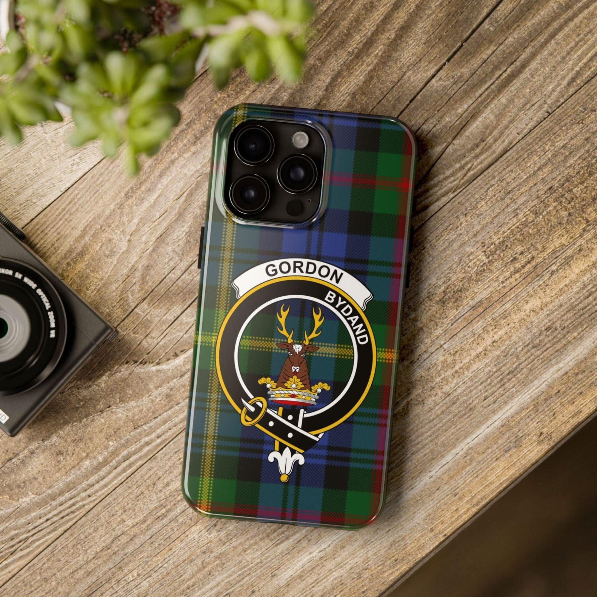 Gordon Clan Scottish Tartan Cell Phone Case - Celtic Ancestry Gifts