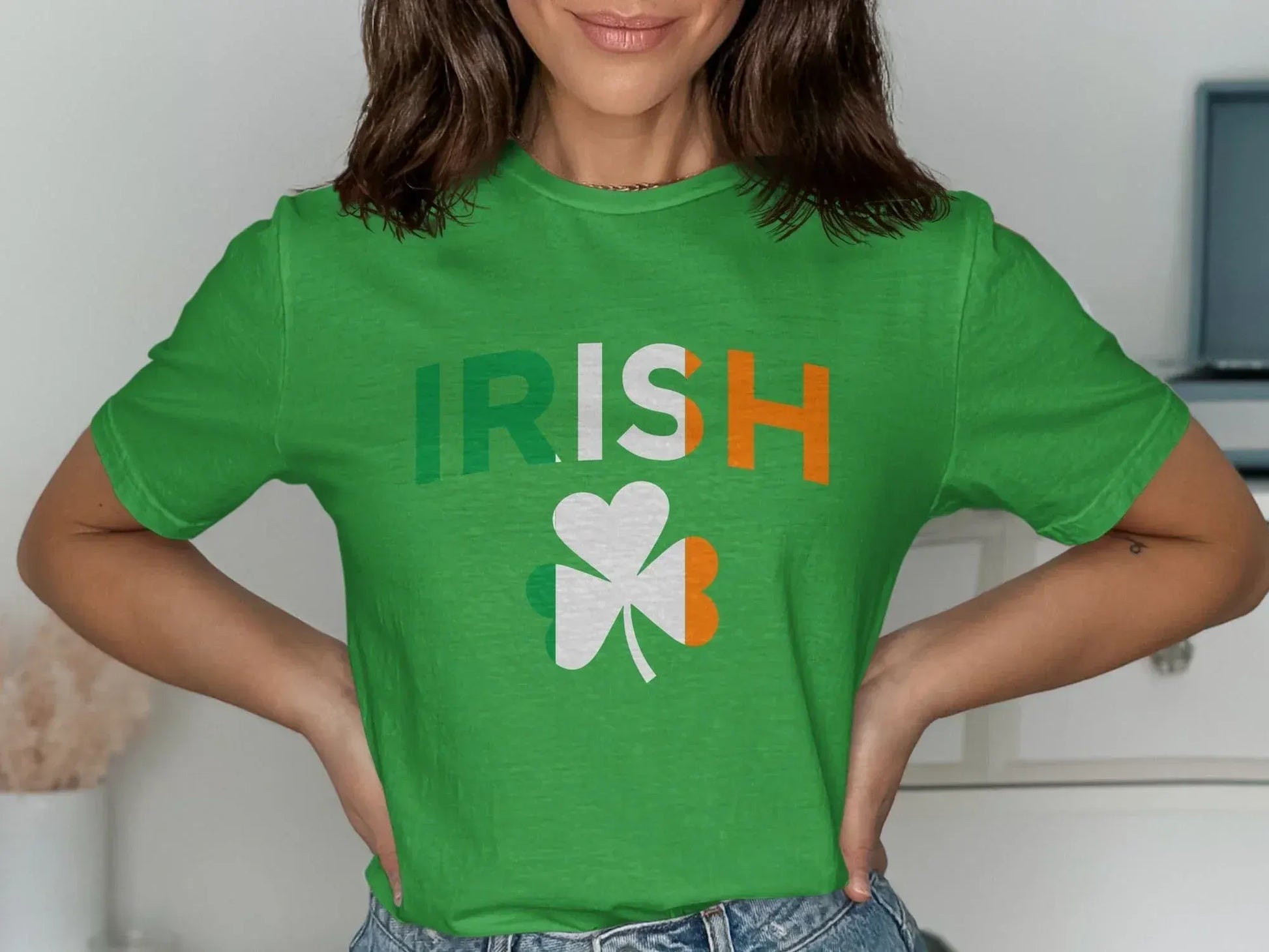 Irish Clover Graphic St Patrick's Day T-shirt product type