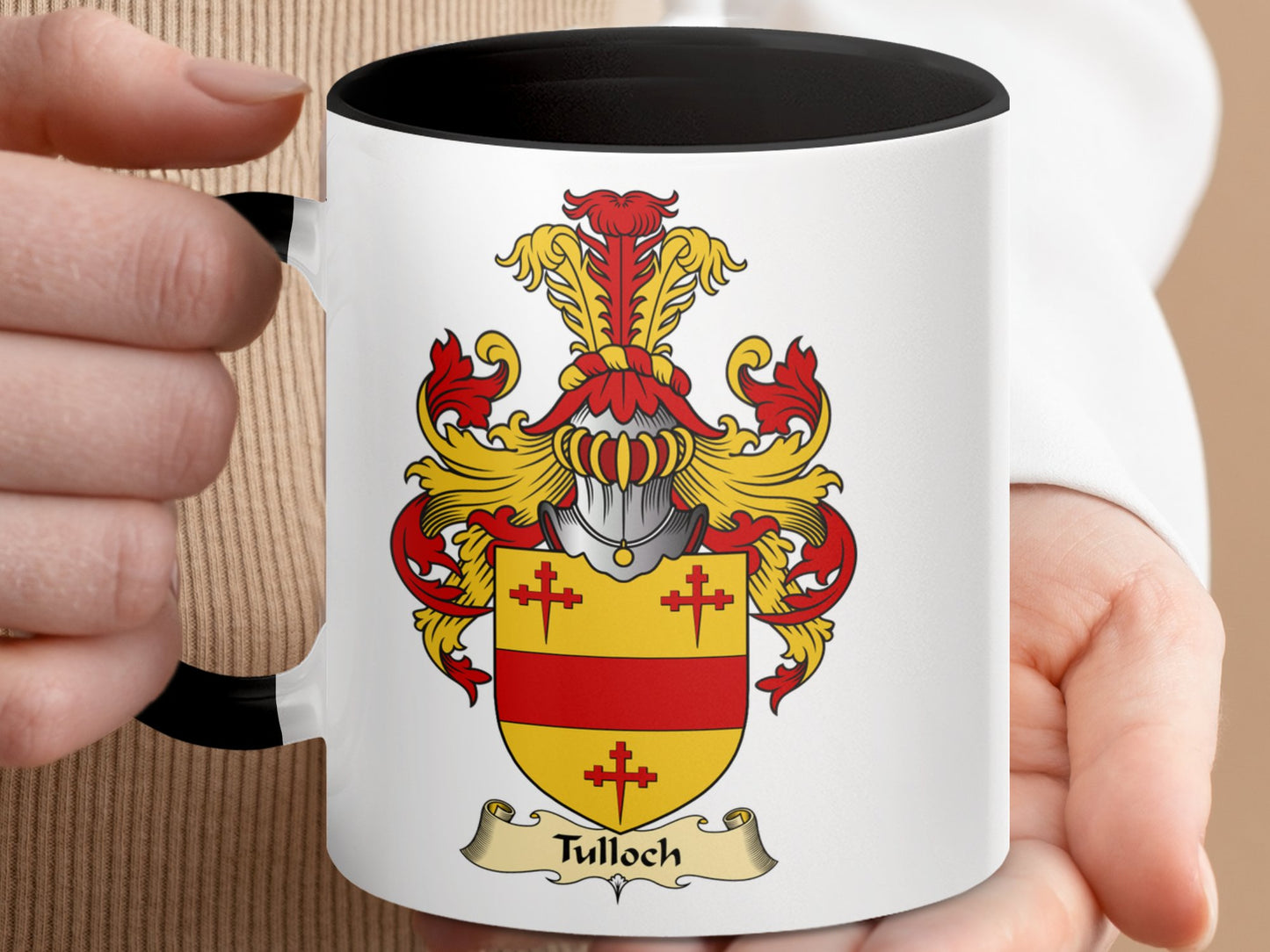 Clan Tulloch Scottish Coat of Arms Mug - Living Stone Gifts