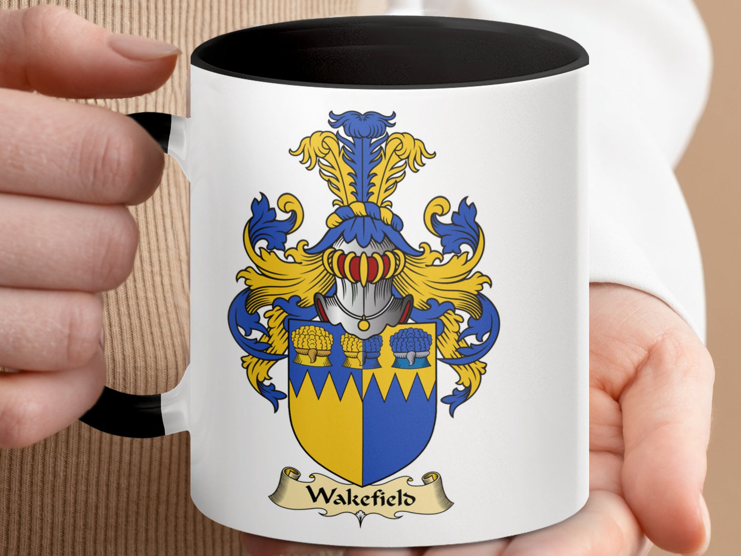 Clan Wakefield Scottish Coat of Arms Mug - Living Stone Gifts