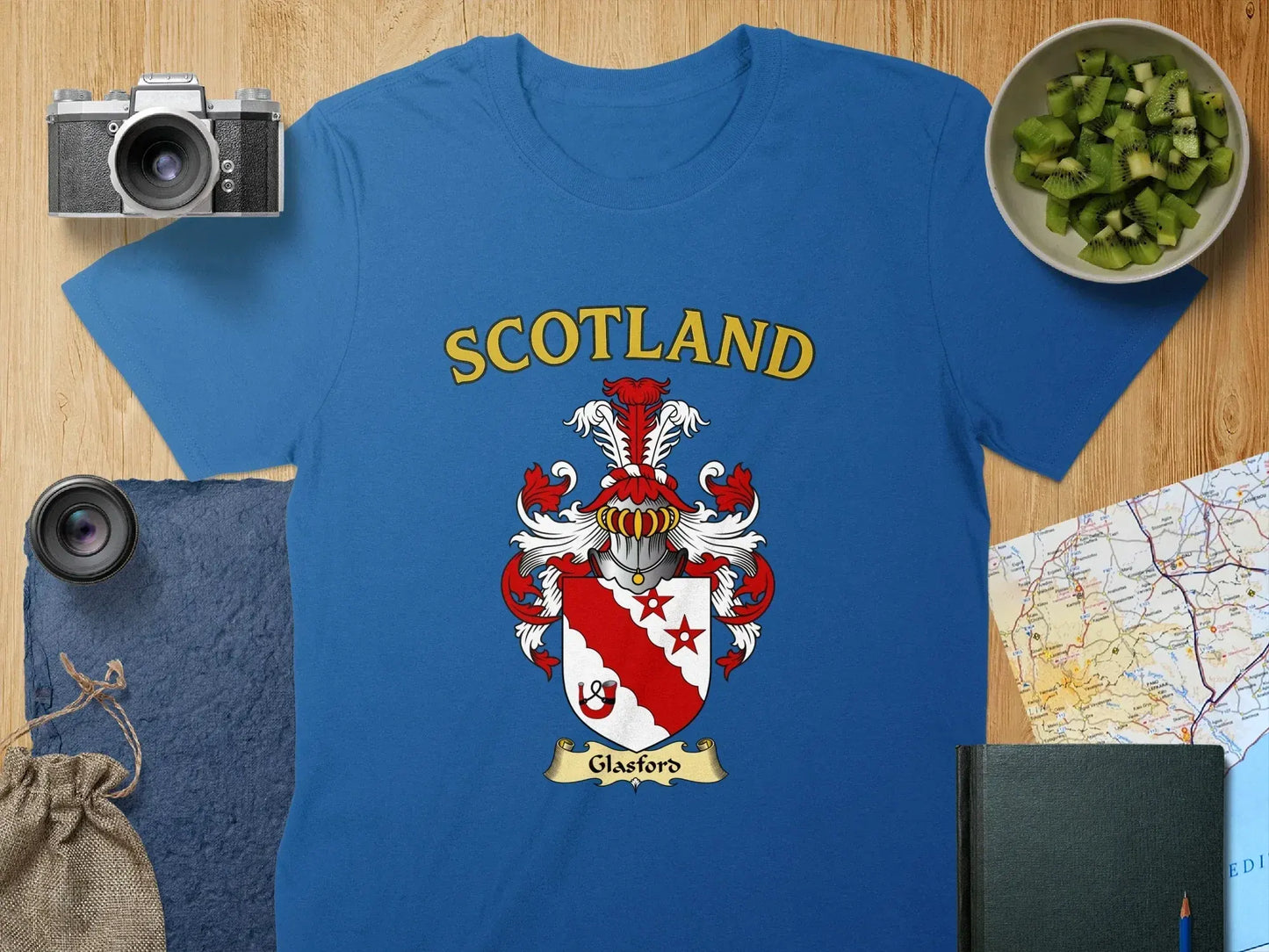 Scotland Glasford Crest Logo Tee Short Sleeve product