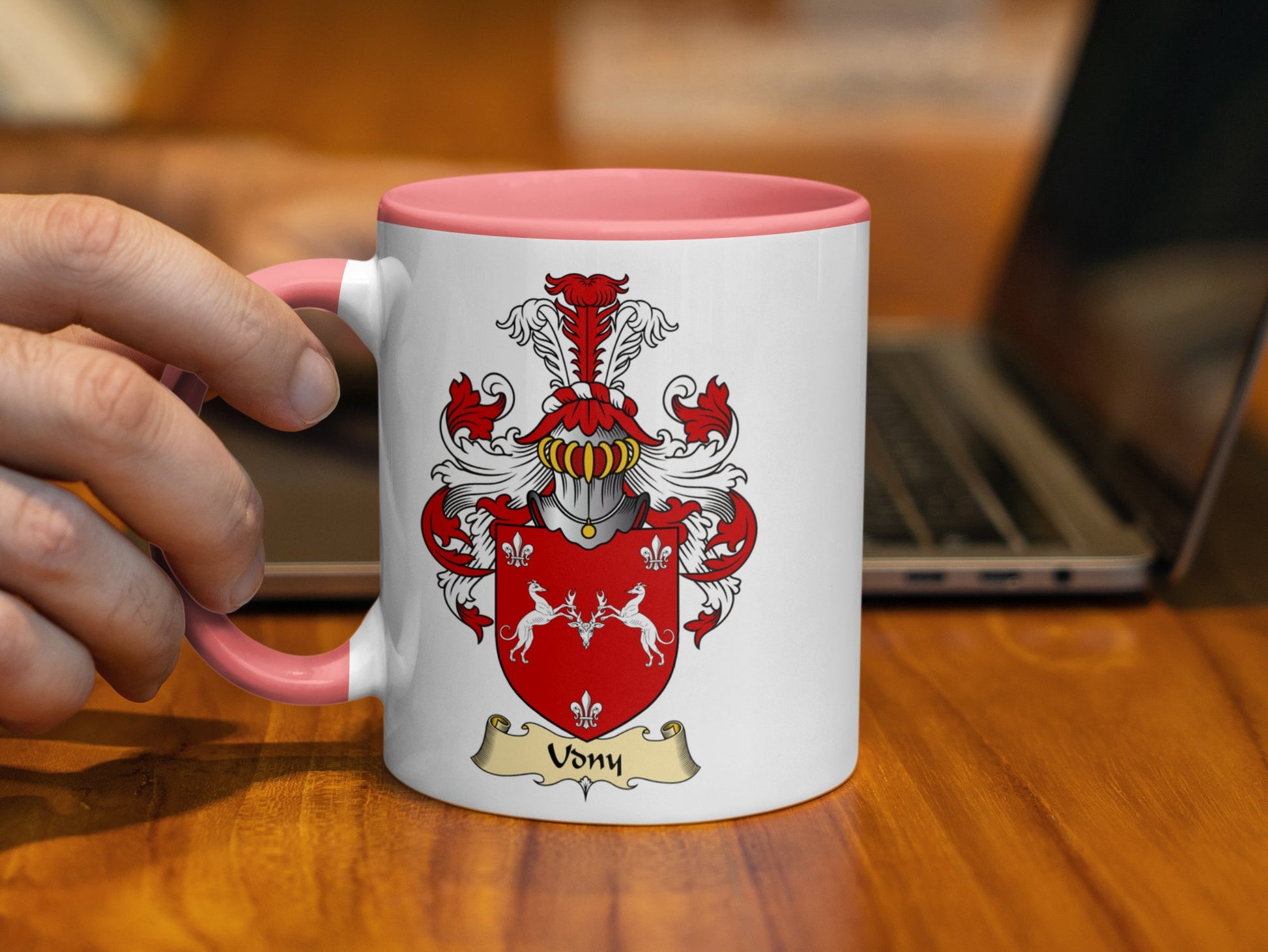 Clan Udny Scottish Coat of Arms Mug - Living Stone Gifts