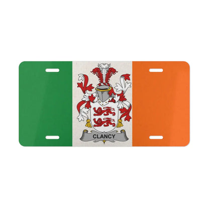 Coat of Arms on Irish Flag License Plate product