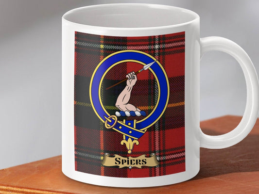 Tartan Design Mug with Clan Crest for Coffee Mug product