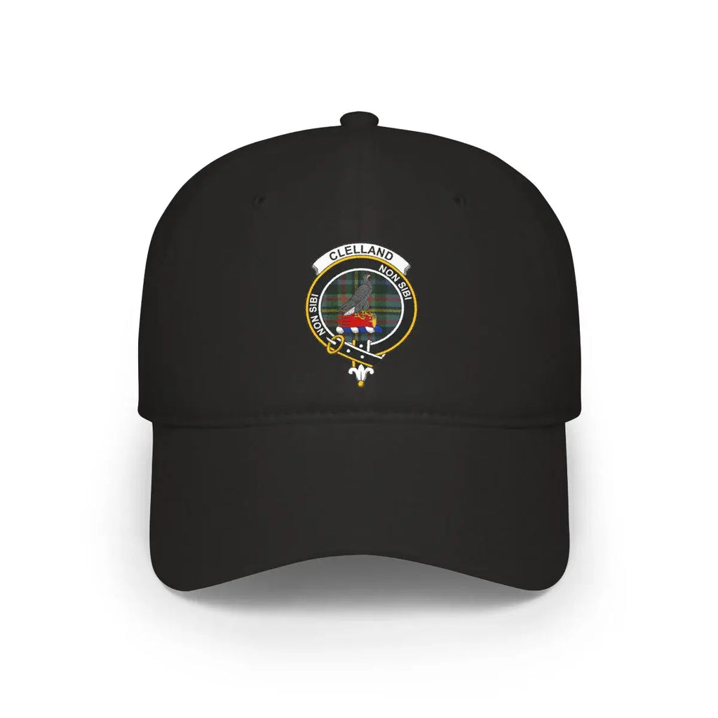Clelland Nov Sib Logo Black Cap Hat Baseball Cap