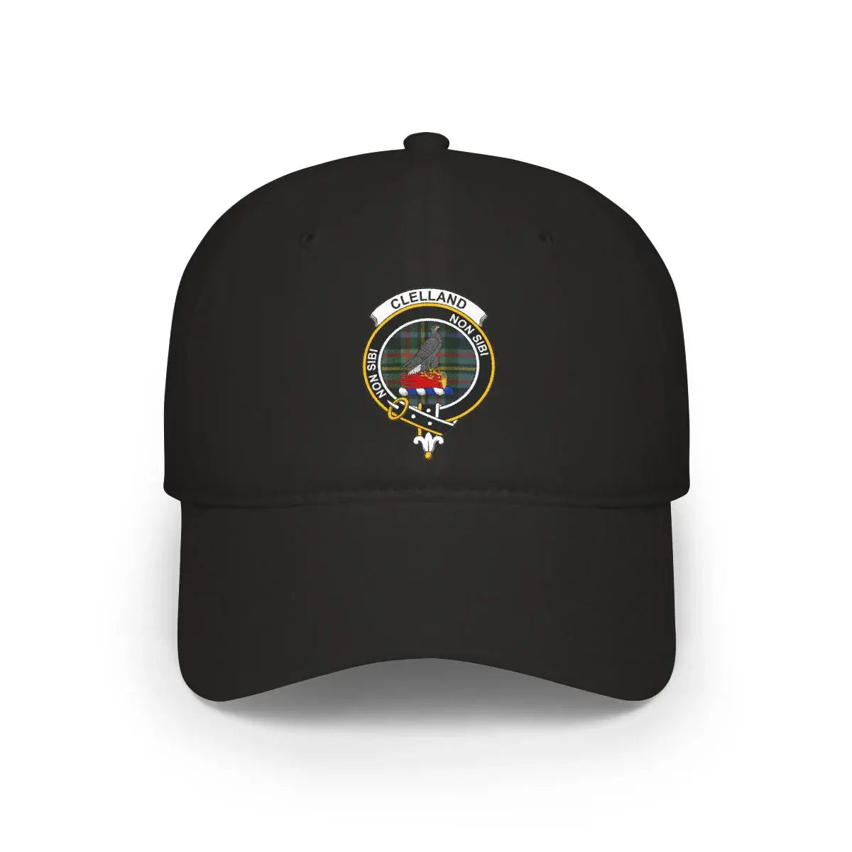 Clelland Nov Sib Logo Black Cap Hat Baseball Cap