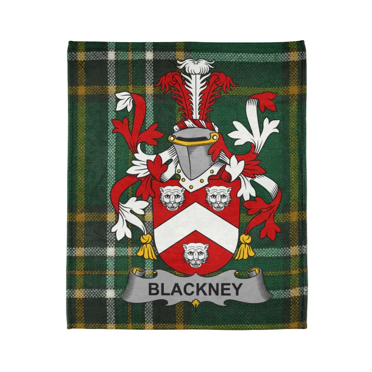 Blackney Family Crest Plaid Blanket product