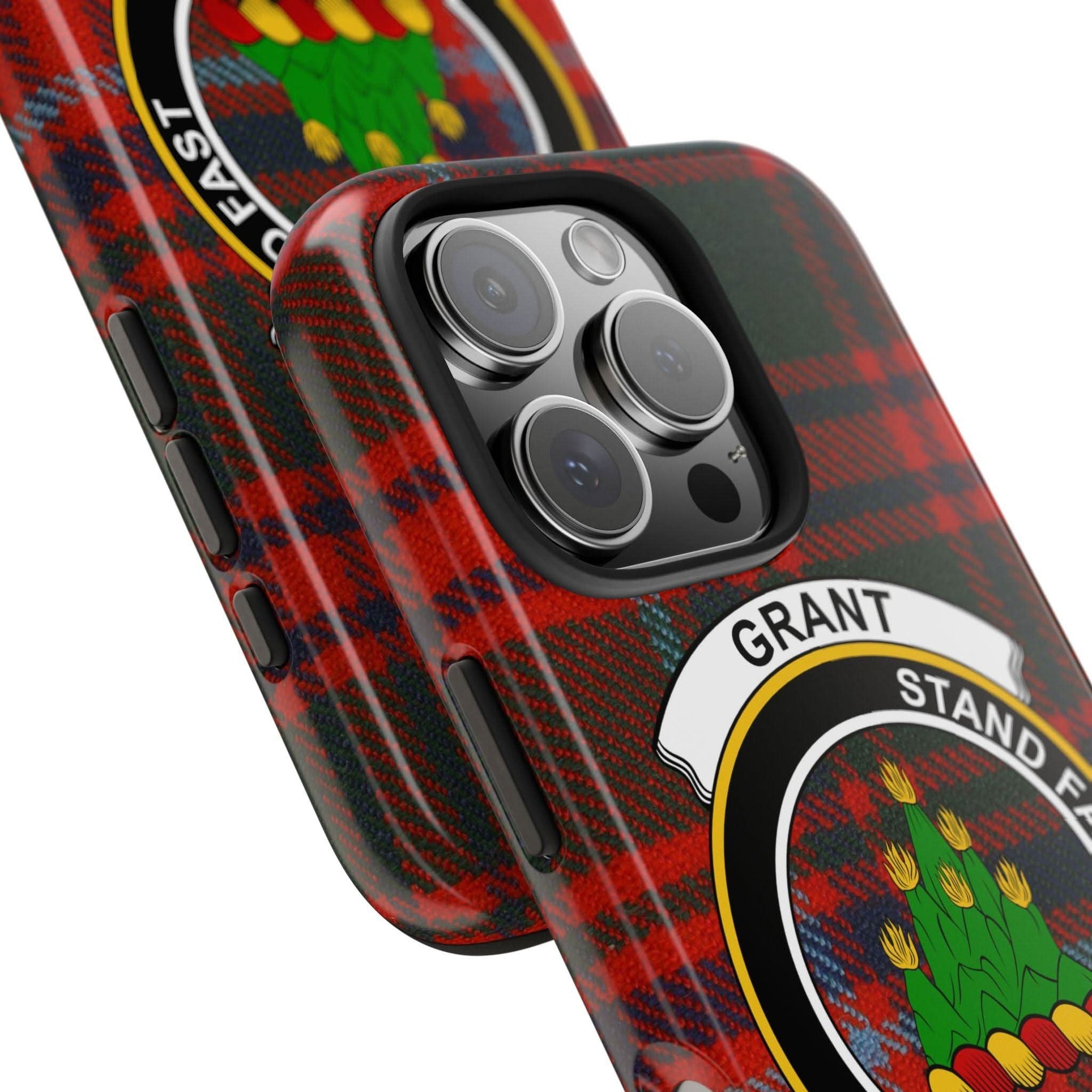 Grant Clan Scottish Tartan Cell Phone Case - Celtic Ancestry Gifts