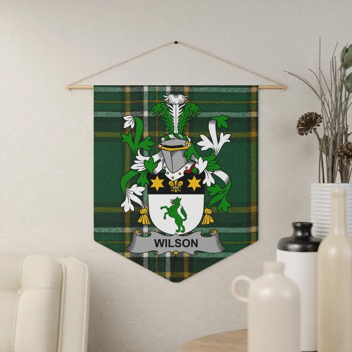 Personalized Wilson Family Crest Wall Tapestry product