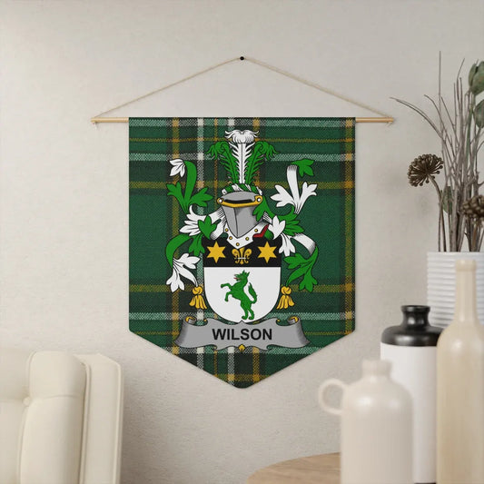 Personalized Wilson Family Crest Wall Tapestry product