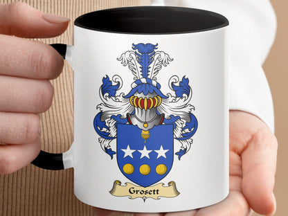 Grosset Scottish Clan Accent Coffee Mug - Living Stone Gifts