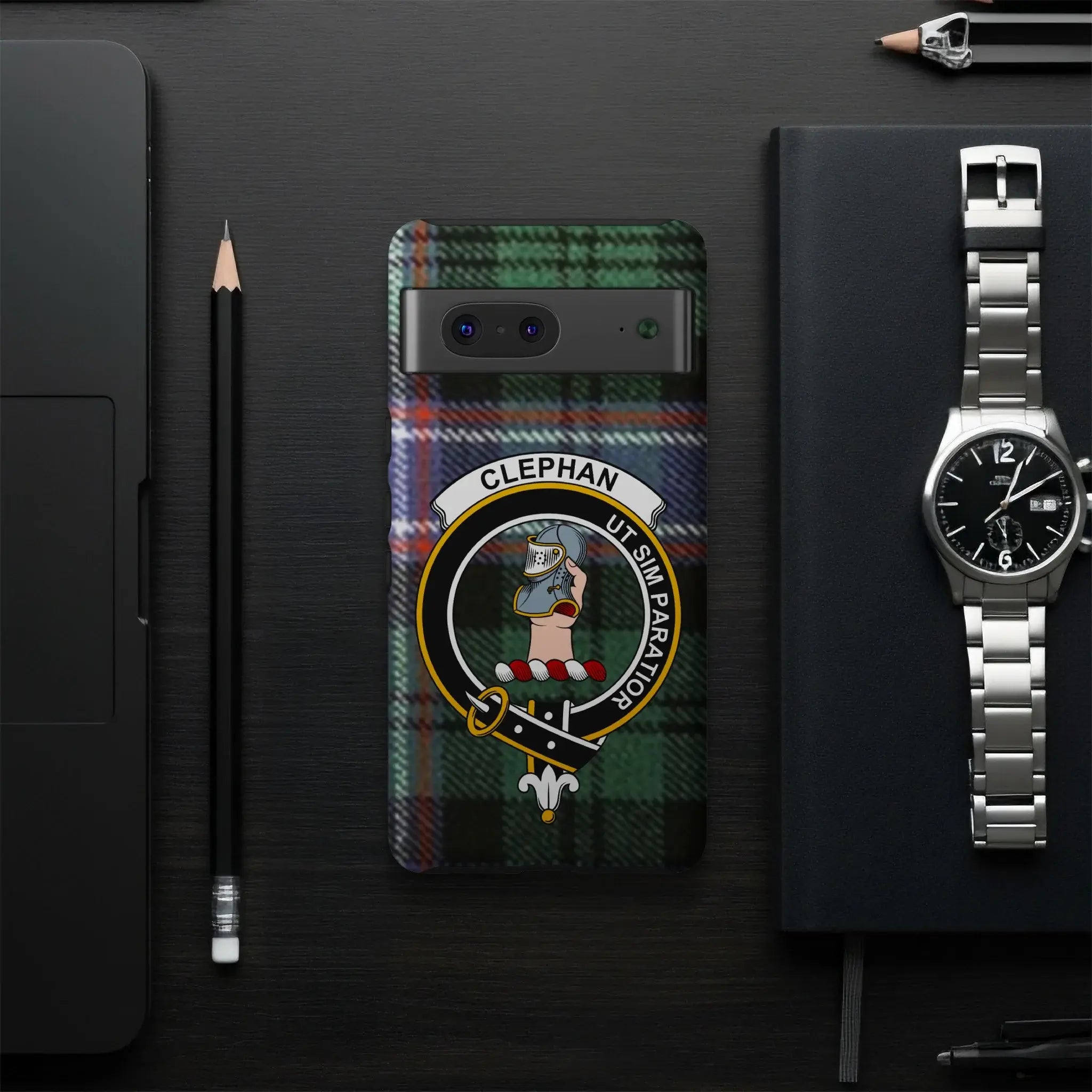Clephan Ut Sim Parator Tartan Phone Case Cover