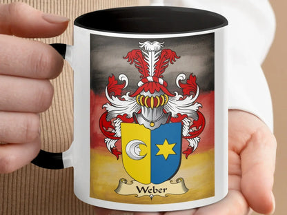 Family Crest with Coat of Arms Design Mug product
